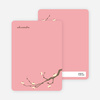 Stationery: ‘Modern Tree Branch Memories’ cards. - Dark Brown
