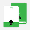 Stationery: ‘Ninja Karate Master’ cards. - Shamrock