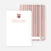 Stationery: ‘Quilted Owl’ cards. - Pale Blue