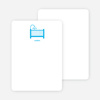Stationery: ‘Shhh! Baby’s Sleepin’ cards. - Royal Blue