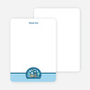 Stationery: ‘Stained Glass Baptism’ cards. - Light Blue