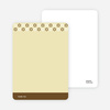 Stationery: ‘Star of David Pattern’ cards. - Chocolate