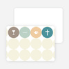 Stationery: ‘Symbols of Communion’ cards. - Teal