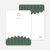Stationery: ‘Synagogue Bar and Bat Mitzvah Invitations’ cards. - Sage Green