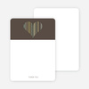 Stationery: ‘True Love Bridal Shower’ cards. - Charcoal