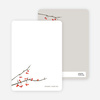 Stationery: ‘Winter Berries’ cards. - White