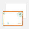 Stationery: ‘Your Lion King’ cards. - Pumpkin Orange