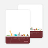 Stationery: ‘Zoo Parade’ cards. - Sangria
