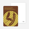 Summer BBQ Bash Party Invitations - Chocolate