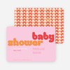 Superstar Girl Baby Shower Invitations - Pink