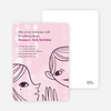 Surprise Party Invitations - Pink Blush