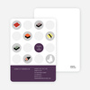 Sushi Celebration Card - Dark Purple