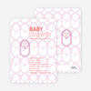 Swaddle Me This Baby Shower Invitations - Lavender
