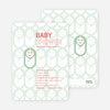 Swaddle Me This Baby Shower Invitations - Sage