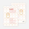 Swaddle Me This Baby Shower Invitations - Apricot