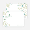 Thank You Card for Morning Glory Wedding Shower Invitations - Bamboo