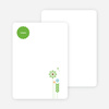 Thank You Card for Springtime Baby Shower Invitations - Shamrock