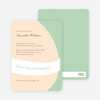 The Bump Baby Shower Invitations - Pistachio