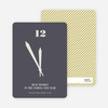 Tick Tock, the Time is Now New Year’s Cards - Indigo