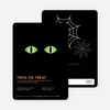 Trick or Treat Eyes Halloween Invitations - Pc Green