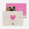 Tying the Knot Save the Date Cards - Pink