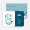 Ultimate Dinosaur Invitation - Baby Blue