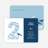 Ultimate Dinosaur Invitation - Turquoise