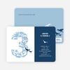 Ultimate Dinosaur Invitation - Turquoise