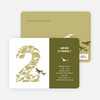 Ultimate Dinosaur Invitation - Khaki