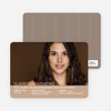 Unique Graduation Invitations - Almond
