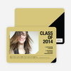 Unique Photo Graduation Announcements - Mustard