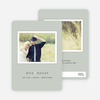 Unique Photo Save the Date Cards - Celadon
