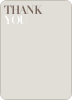 Stationery: ‘Bold Letters Bridal Shower’ cards. - Sand