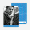 Vintage Pattern, Charming Party Invitations - Blue