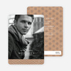 Vintage Pattern, Charming Party Invitations - Brown