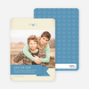 Vintage Save the Date Cards - Blue