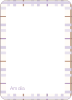 Note Cards: ‘Baby Quilt’ cards. - Lavender
