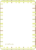 Note Cards: ‘Baby Quilt’ cards. - Celery