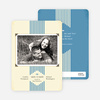 Wedding Album Save the Date Cards - Blue