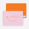 We’re Tying the Knot Save the Date Cards - Pink Surprise