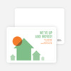 We’ve Up and Moved – Change of Address Cards - Green House