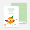 Whoo Yeah, Dancing Owl Birthday Party Invitations - Fresh Mint