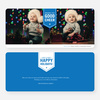 Wishing You Good Cheer Holiday Cards - Blue