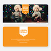 Wishing You Good Cheer Holiday Cards - Orange