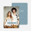 XOXO Flower Stationery - Dusty Blue