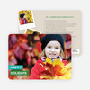Top 10 Year in Review List Holiday Photo Cards - Blue
