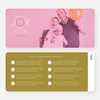 Year in Review Holiday Photo Cards - Pink