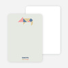 Year of the Boar Tangram Themed Note Cards - Multi