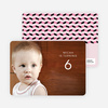 Zig Zag Birthday Party Invitations - Pink