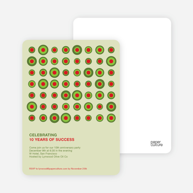 Abstract Party Invitations | Paper Culture